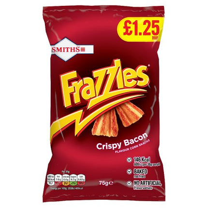 Frazzels Bacon 18x75g £1.25