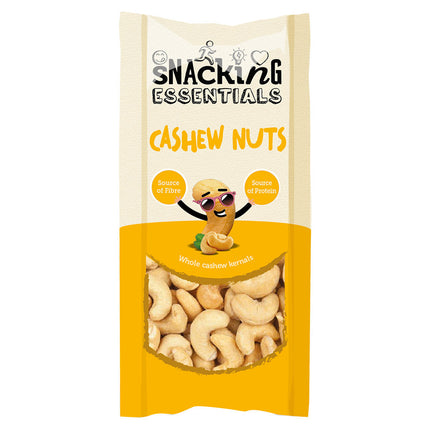 Snacking Essentials Unsalted Cashews 40g