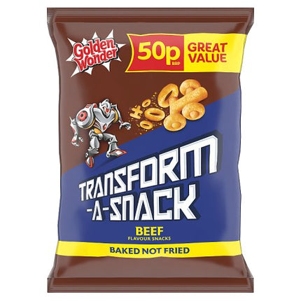 Golden Wonder Transform-A-Snack Beef 27g PMP 50p