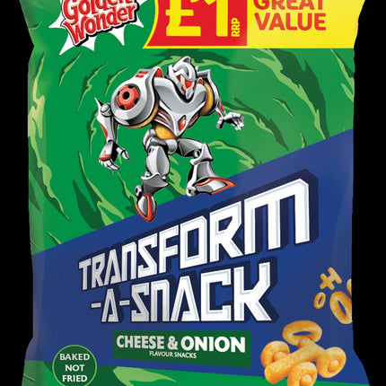 Golden Wonder Transform-A-Snack Cheese & Onion 56G PMP £1