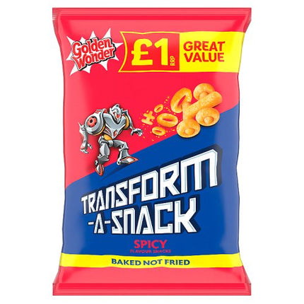 Golden Wonder Transform-A-Snack Spicy 56G PMP £1