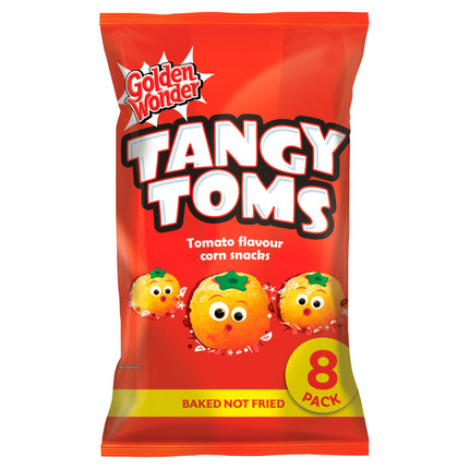 Golden Wonder Tangy Toms 8x12g