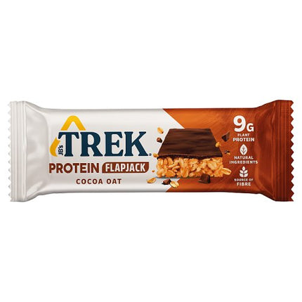 Trek Cocoa & Oat Protein Flapjack 50g