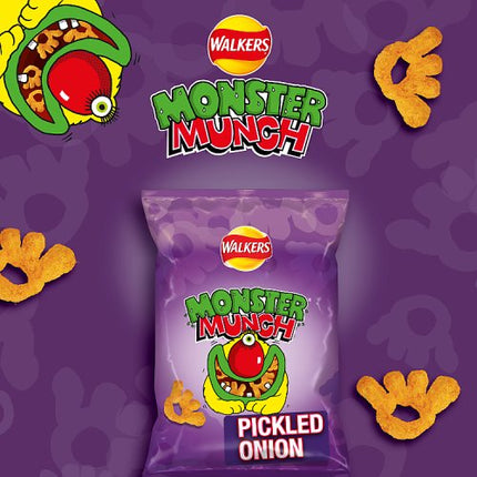 Walkers Pickled Onion Monster Munch 72g £1.25