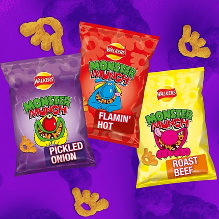 Walkers Pickled Onion Monster Munch 72g £1.25