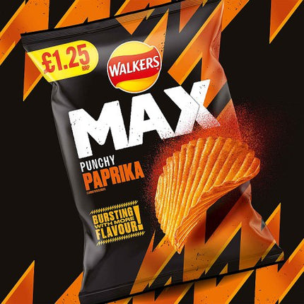 Walkers Max Paprika 15 x 70g £1.25