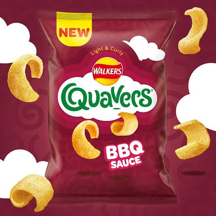 Walkers Quavers Bbq 18x54g £1.25