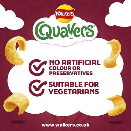 Walkers Quavers Bbq 18x54g £1.25