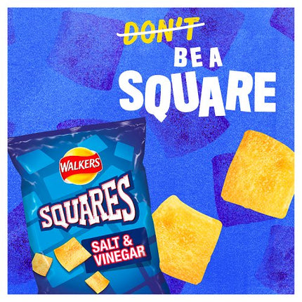 Walkers Squares S&V 72g £1.25