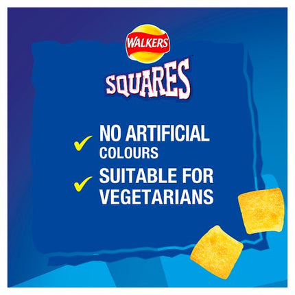 Walkers Squares S&V 72g £1.25