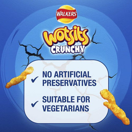 Wotsits Crunchy Cheese 60g £1.25