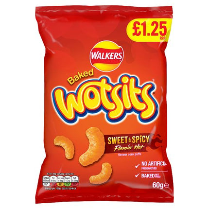 Wotsits Flamin Hot 60g £1.25