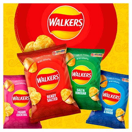 Walkers Prawn Cocktail Crisps 32.5g