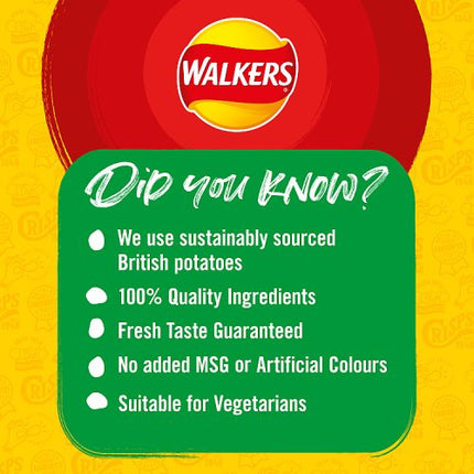 Walkers Tomato Ketchup Crisps 32.5g