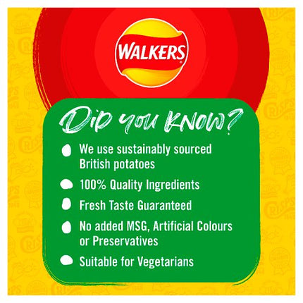 Walkers Worcester Sauce Crisps 32.5g