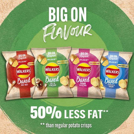 Walkers Baked Salt & Vinegar Snack 37.5g