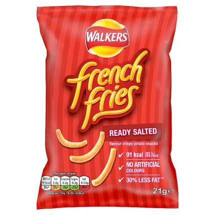 Walkers French Fries Ready Salted Snacks 21g