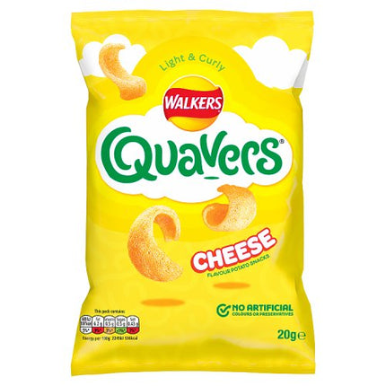 Walkers Quavers Cheese Snacks 20g