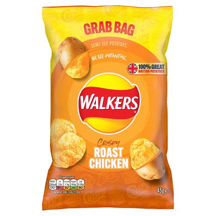 Walkers Roast Chicken Grab Bag 45g