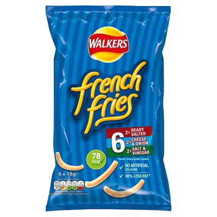 Walkers French Fries Variety 6 Pack