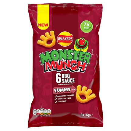 Monster Munch BBQ Sauce 6pk