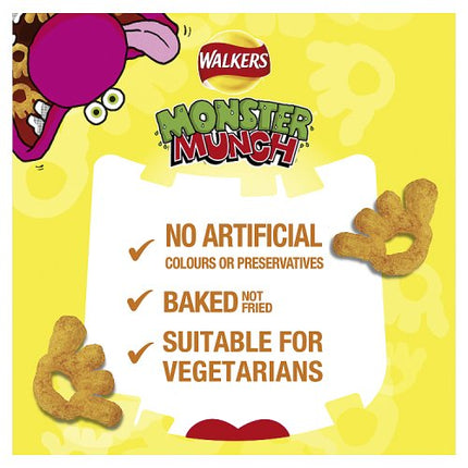 Walkers Roast Beef Monster Munch 6 Pack