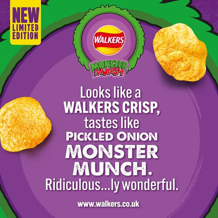 Walkers Monster Munch Pickled Onion 65g £1.25