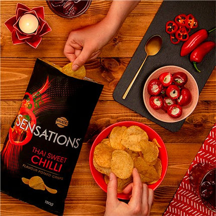 Walkers Sensations Thai Sweet Chilli Potato Crisps 5 x 25g