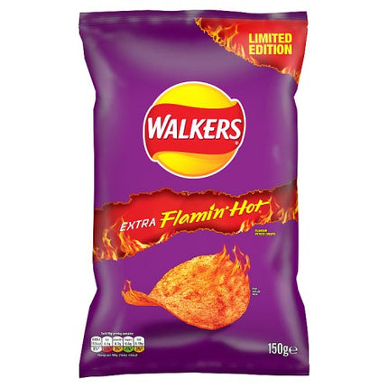 Walkers Extra Flamin Hot 150g