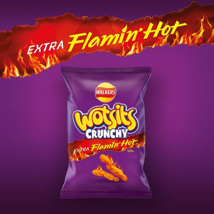 Wotsits Crunchy Extra Flamin' Hot 60g £1.25