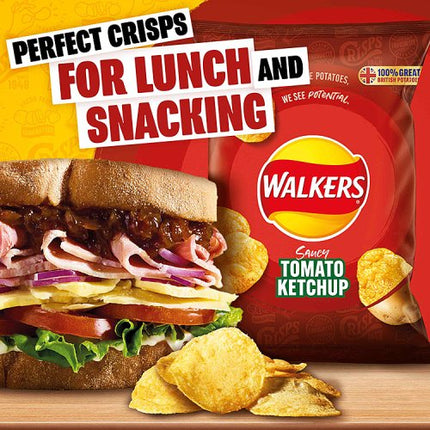 Walkers Tomato Ketchup 6x25g