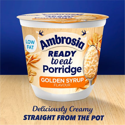 Ambrosia Golden Syrup Porridge Pot 210g