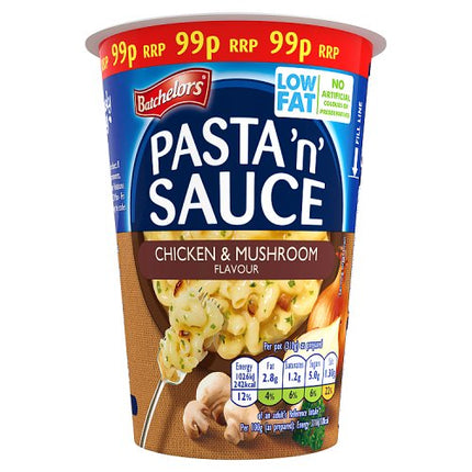 Batchelors Pasta 'n' Sauce Chicken & Mushroom Pot 65g 99p