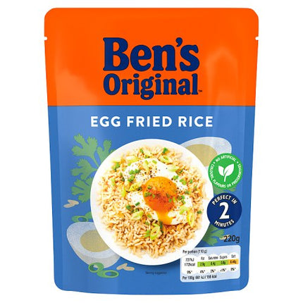 Ben's Original Ready to Heat Egg Fried Rice 220g