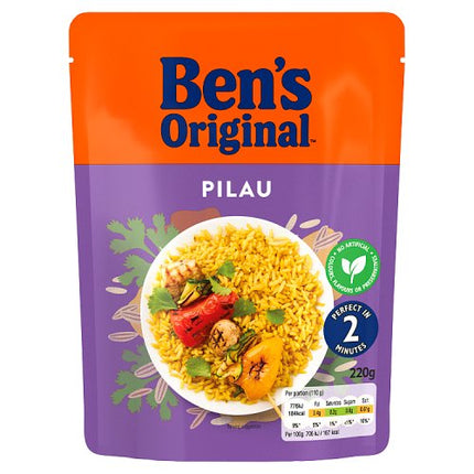 Bens Original Ready to Heat Pilau Rice 220g