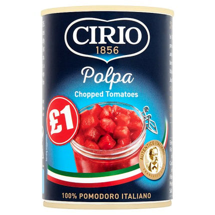 Cirio Chopped Tomatoes 400g £1.00