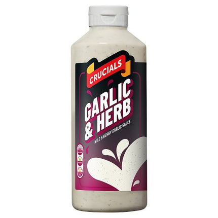 Crucials Garlic & Herb Sauce 500ml