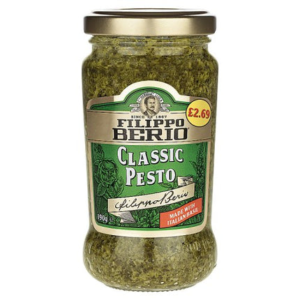 Filippo Berio Classic Green Pesto 190g £2.69