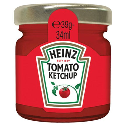 Heinz Tomato Ketchup Mini Glass Jars 80x39g