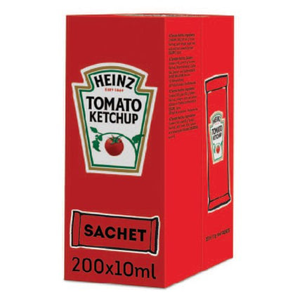 Heinz Tomato Ketchup Sachets 200x10ml