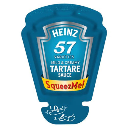 Heinz Tartare Sauce SqueezMe Portions 100x26ml