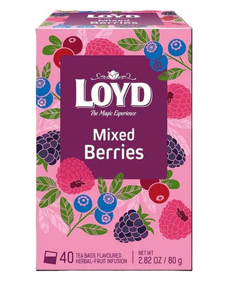 Loyd Mixed Berries Tea Bags x40 80g