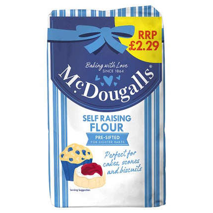 McDougalls Self Raising Flour 1.1kg £2.29