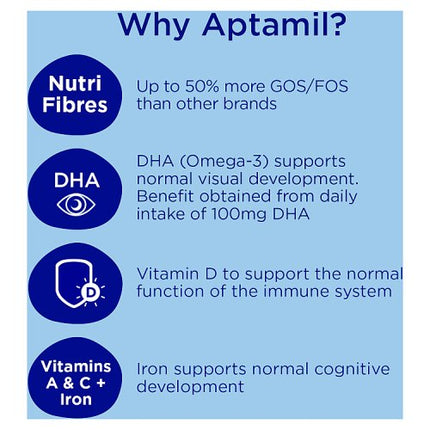 Aptamil Stage 2 Follow On Milk Powder 6-12 Months 800g