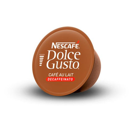 Nescafe Dolce Gusto Cafe Au Lait Decaf Coffee Pods x16 160g