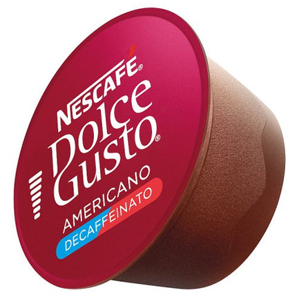 Nescafe Dolce Gusto Americano Decaf Coffee Pods x16 128g