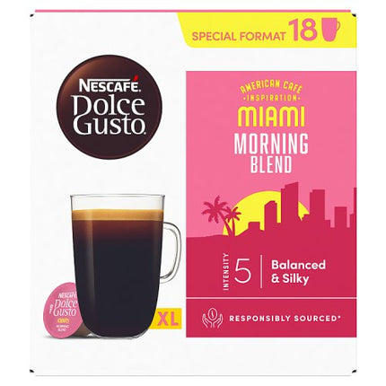 Nescafe Dolce Gusto Miami Morning Blend Coffee Pods x18 126g