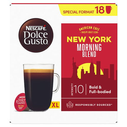 Nescafe Dolce Gusto New York Morning Blend Coffee Pods x18 149.4g