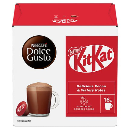 Nescafe Dolce Gusto Kit Kat Coffee Pods x16 256g