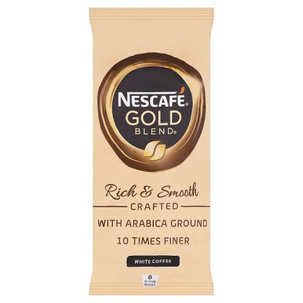 Nescafe Gold Blend Instant White Coffee In-Cup Drinks x6